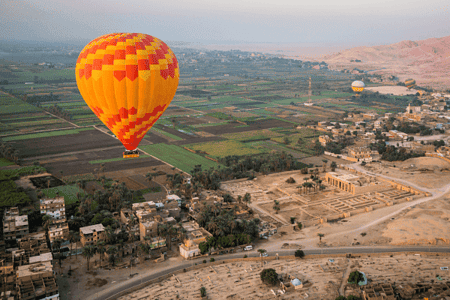 Soaring Splendour: Luxor Hot Air Balloon Adventure